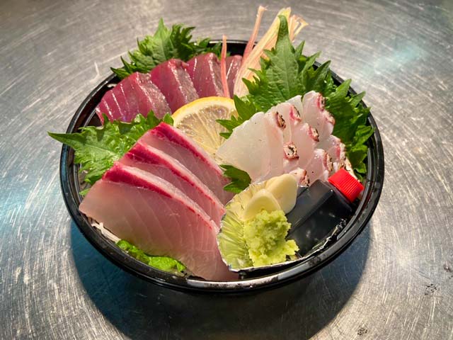 須崎の鮮魚3種盛り